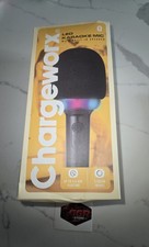 ChargeWorx Wireless Karaoke Microphone w/ Speaker, Bluetooth, LED Lights   New