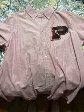 Polo Ralph Lauren Men's Pink Long Sleeve Button Down Shirt