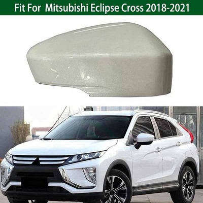 Pearl White Right Rearview Mirror Cap Cover For Mitsubishi Eclipse Cross 2018-21