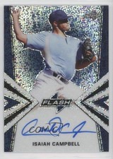 2019 Leaf Flash Blue 8/50 Isaiah Campbell #BA-IC1 Auto 0d4d