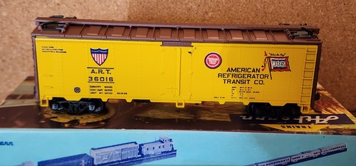 Refrigerador Americano ART 40' Ice Reefer 36016 Kadee Athearn Caja Azul Construido HO | Zustand: Used