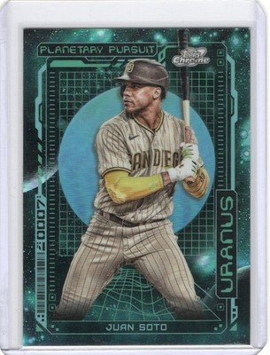 2023 Topps Cosmic Chrome - Planetary Pursuit Juan Soto #PPU-10 Uranus
