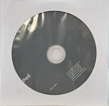 Apple 2004 iPod Setup Software Install CD 2Z691-5108-A Rare OEM Disc