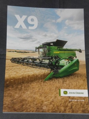 JOHN DEERE X9 combine harvester Prospekt von 04/2025 in englisch ( JD 269 )