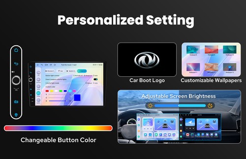 For VW Passat B7 CC 10.1" Android 13 Plug and Play Car Stereo Multimedia Player - 第 11/15 張圖片
