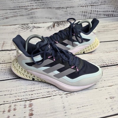 ADIDAS 4DFWD PULSE 2 Women's Running Shoes Size 8.5 Navy Purple Metallic GY8412