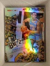 2025-26 NBA Hoops Thomas Sorber The Buzz RC Rookie OKC Oklahoma City Thunder 