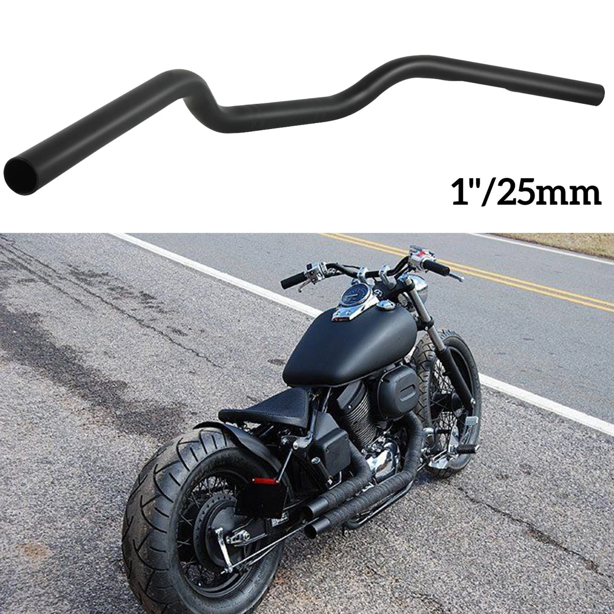 1 Motorcycle Drag Bar Handlebar Tracker For Honda Shadow Spirit VT 650 1 Motorcycle Drag Bar Handlebar Tracker For Honda Shadow Spirit VT 650