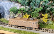Locomotiva e424 e 3 FS scala Z 1:220