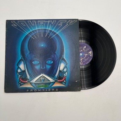 Journey Frontiers Vinyl LP VG Columbia QC 38504 Separate Ways 1983 Worn Cover