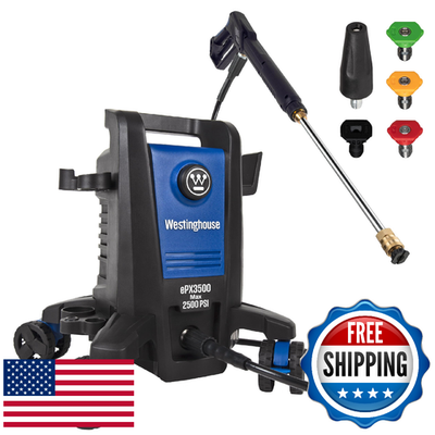#ad Westinghouse ePX3500 Electric Pressure Washer 2500 Max PSI 1.76 Max GPM $282.27