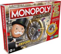 Monopoly Geheimtresor Brettspiel FüR Kinder Ab 8 Jahren, Familienspiel FüR 2–6 S