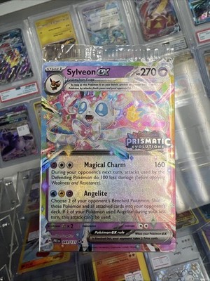 Sylveon ex 041/131 Surprise Box Stamped Promo Prismatic Evolutions Sealed
