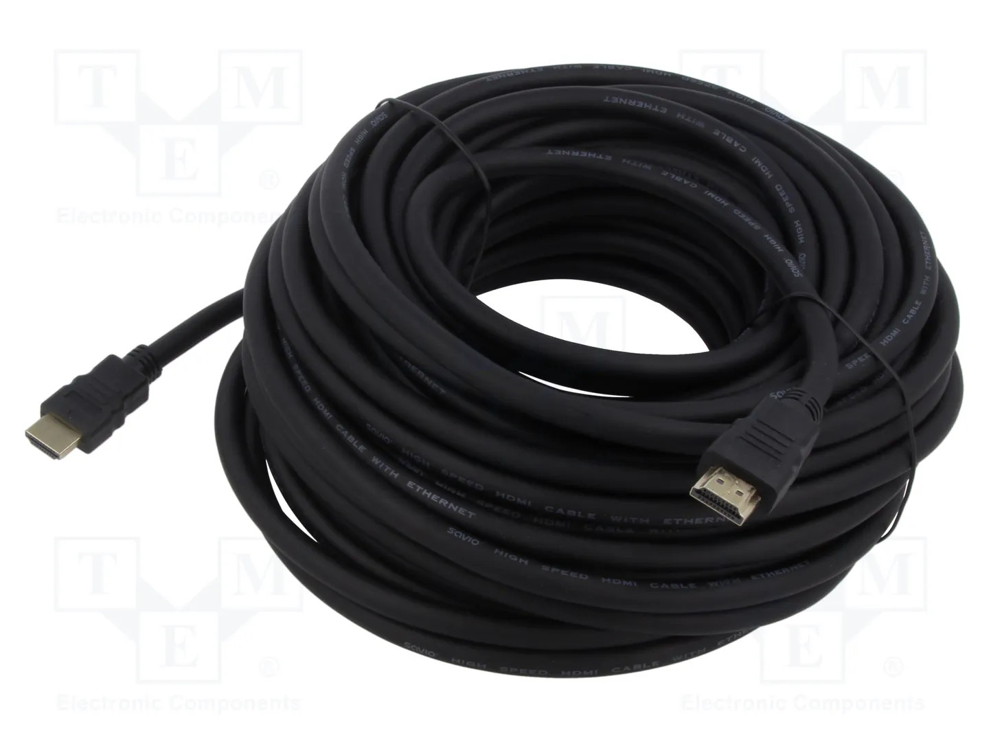 Savio Nero Hdmi (Typ A) — Hdmi (Typ A) (20 M), Cavo Video, - Immagine 2
