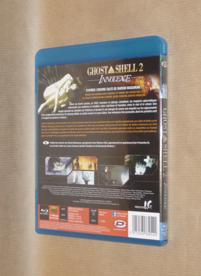 Blu-Ray, Ghost in The Shell 2, M. Oshii, Éd Dybex. - Bild 2 von 2