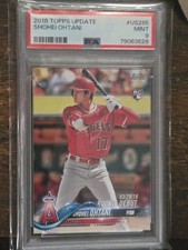 2018 Topps Update Shohei Ohtani Rookie Card PSA 9 #US285