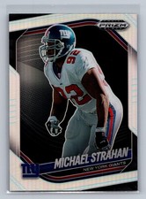 2025 Panini Prizm Black #101 Michael Strahan Prizms Silver