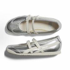2026 Patou x Onitsuka Tiger Mexico 66 Tgrs Silver Cream Ballet Flat 1182A660-020