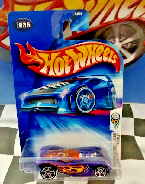 Hot Wheels 2004 First Editions FE 35/100 035 16 Angels PURPLE PR5 Unpainted Base