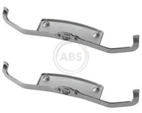 A.B.S. ZubehöRsatz Scheibenbremsbelag 1837Q FüR V70 Volvo WA6 S60 MAX V60 S80 3