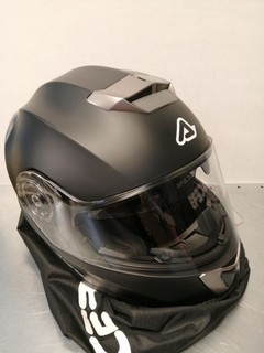 Motorradhelm Acerbis Serel Klapphelm Schwarz gr M