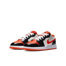 Nike Air Jordan 1 Low SE (GS) DV1335-800 Sneaker Kids 7 Orange Lifestyle Shoes