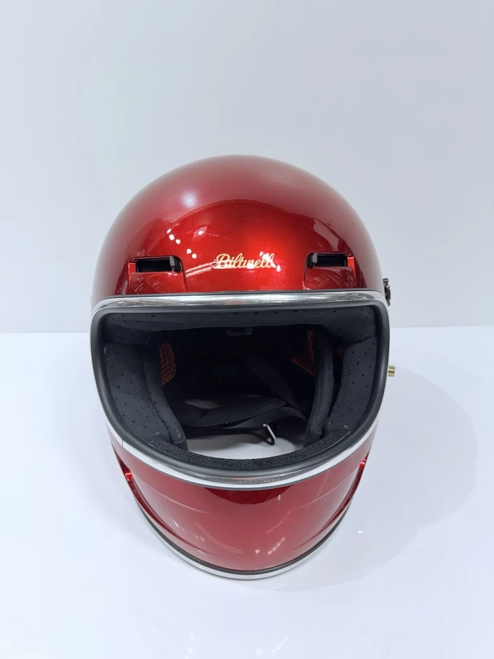 Casco Biltwell Gringo SV Metálico Rojo Cereza Mediano ✅📸📝Nuevo Otro Foto 2 de 4