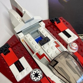 LEGO Star Wars Jedi Starfighter 7143 Complete With Instructions + Minifig