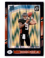 2024 Donruss Optic #279 Michael Penix Jr. Purple Shock