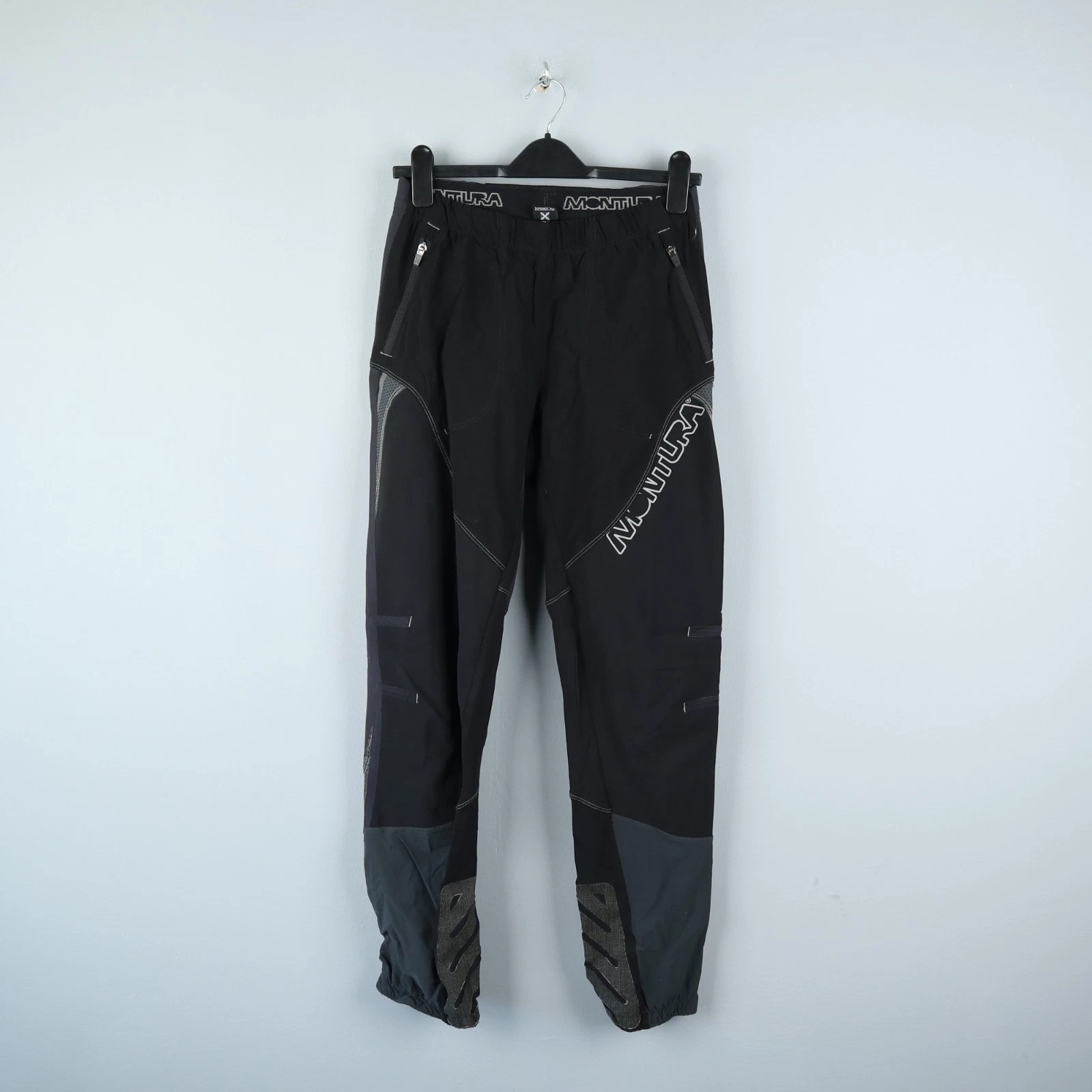 MONTURA Mens Ski Touring Softshell Black Pants Size M