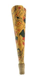 VTG Rolled Carboard Noisemaker Horn Pirate Indian Gypsy Clown Halloween Costumes