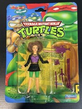 Playmates 1992 TMNT Teenage Mutant Ninja Turtles April Ravishing Reporter Sealed
