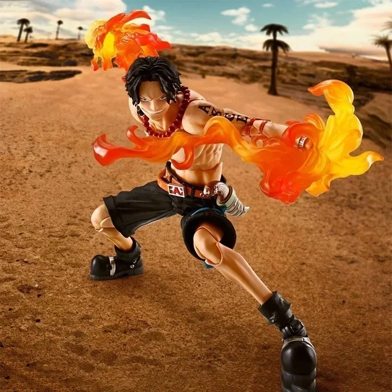 S.H.Figuarts One Piece Portgas D. Ace - Fire Fist - TAMASHII NATIONS Japan New - Image 3 of 4