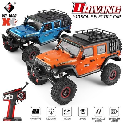 WLtoys 104010 1:10 RC Climbing Car 4WD 2.4G Remote Control Off-Road Vehicle RTF