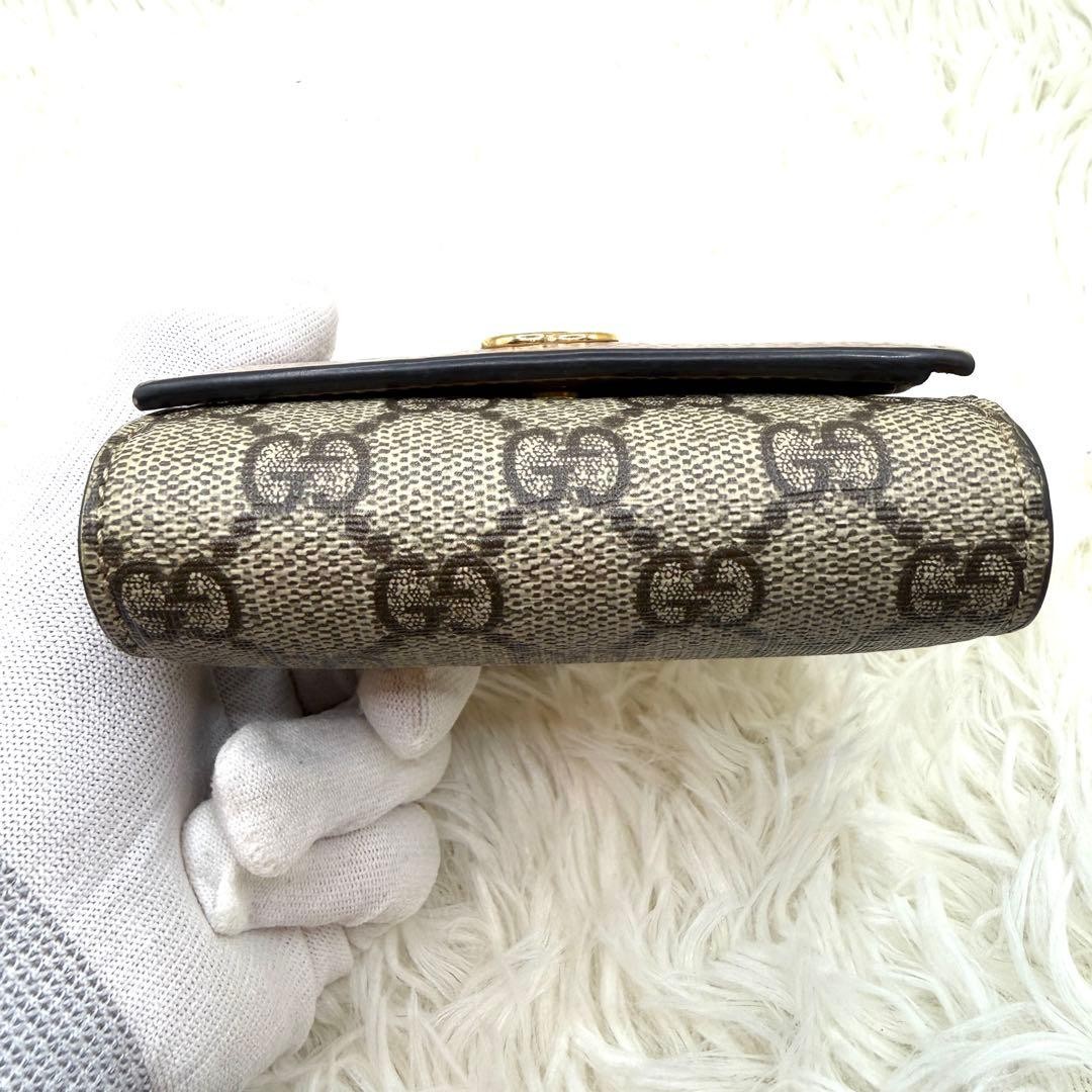 Gucci Bifold Wallet GG Marmont PVC Pink Authentic G0106855 thumbnail 20