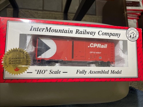 Coche de carga InterMountain Special Run HO Canadian Pacific 40' puerta única CP#124097 | Zustand: New