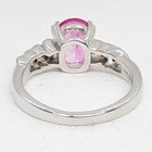 World Class 2.60ctw Pink Topaz & White Sapphire 925 Sterling Silver Ring Size 8 — photo 3
