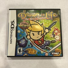 Drawn to Life The Next Chapter Nintendo DS Complete CIB Authentic 