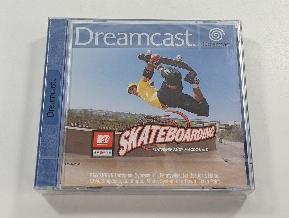 Jeu Dreamcast MTV Sports Skateboarding PAL Euro pour Remplir sa Collection