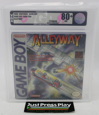 Alleyway Nintendo Game Boy Factory Sealed VGA Graded Silver Level 80+ NM