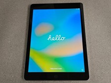 Apple iPad 5th Gen. A1822 32GB Black/Space Gray 9.7" Touchscreen Wi-Fi Tablet