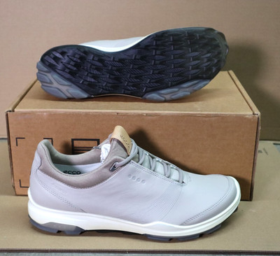 ECCO Biom Hybrid 3 Gore-Tex Yak Leather Spikeless Golf Shoes - Men's Size 8