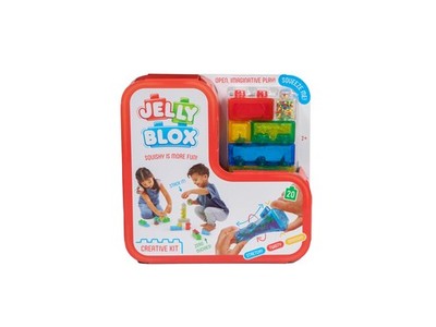 GOLIATH Jelly BLOX - Creative Kit, Bauspielzeug ab 2 Jahren, mit 20  (US IMPORT)