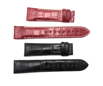 Pierre Balmain Genuine Alligator Grain Leather Watch Band Strap 21mm GENUINE