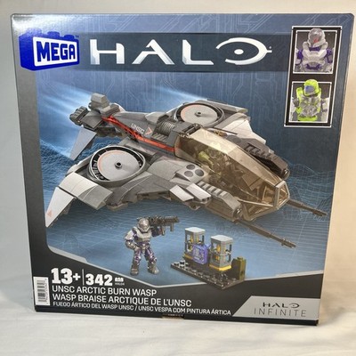 Sealed MEGA HALO UNSC Arctic Burn Wasp Interlocking Blocks 342 Pieces