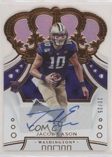 2020 Panini Chronicles Draft Picks Holo Signatures 20/25 Jacob Eason Auto 07d9