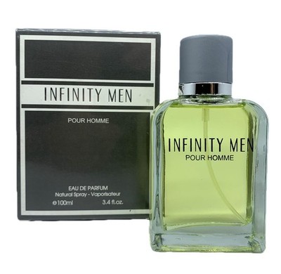 Infinity Men Pour Homme Eau de Parfum Spray 100ml 3.4 fl oz Fragrance