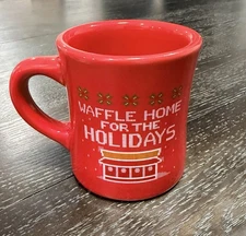 Waffle House 2025 Christmas Coffee Cup Mug Tuxton NEW