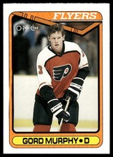 1990-91 O-Pee-Chee Gord Murphy Rookie Philadelphia Flyers #302