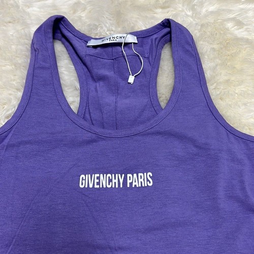 🆕 - Canotta Givenchy viola con logo - Foto 1 di 6